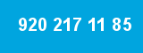 920 217 11 85